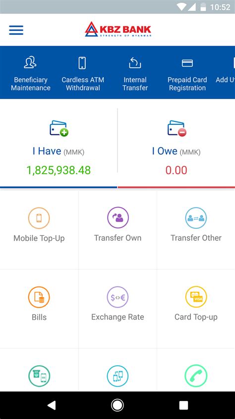 KBZ Mobile Banking .